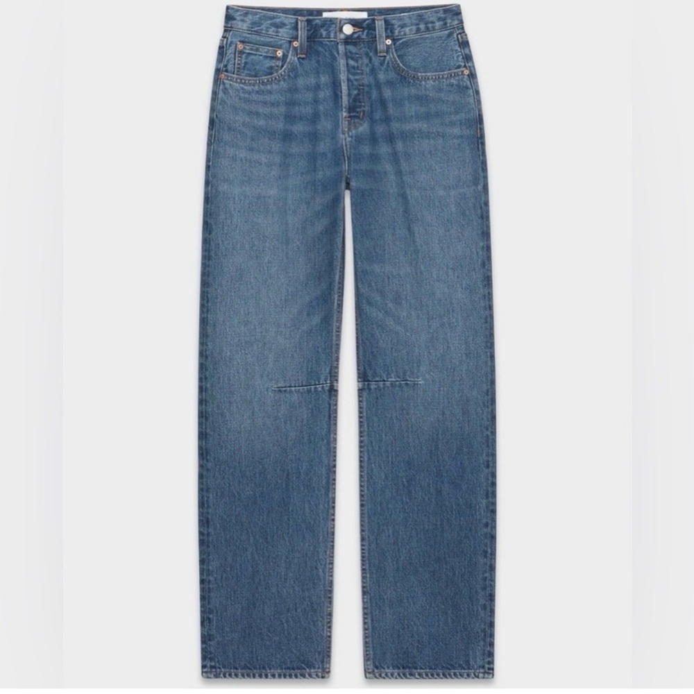 The 90s Mid Rise Loose Tapered Jean